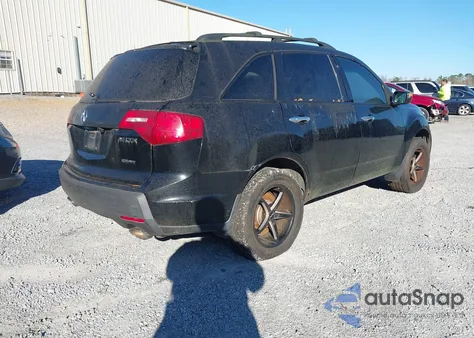 2007 Acura Mdx Technology Package z USA, uszkodzony, nr VIN 2HNYD28397H552811